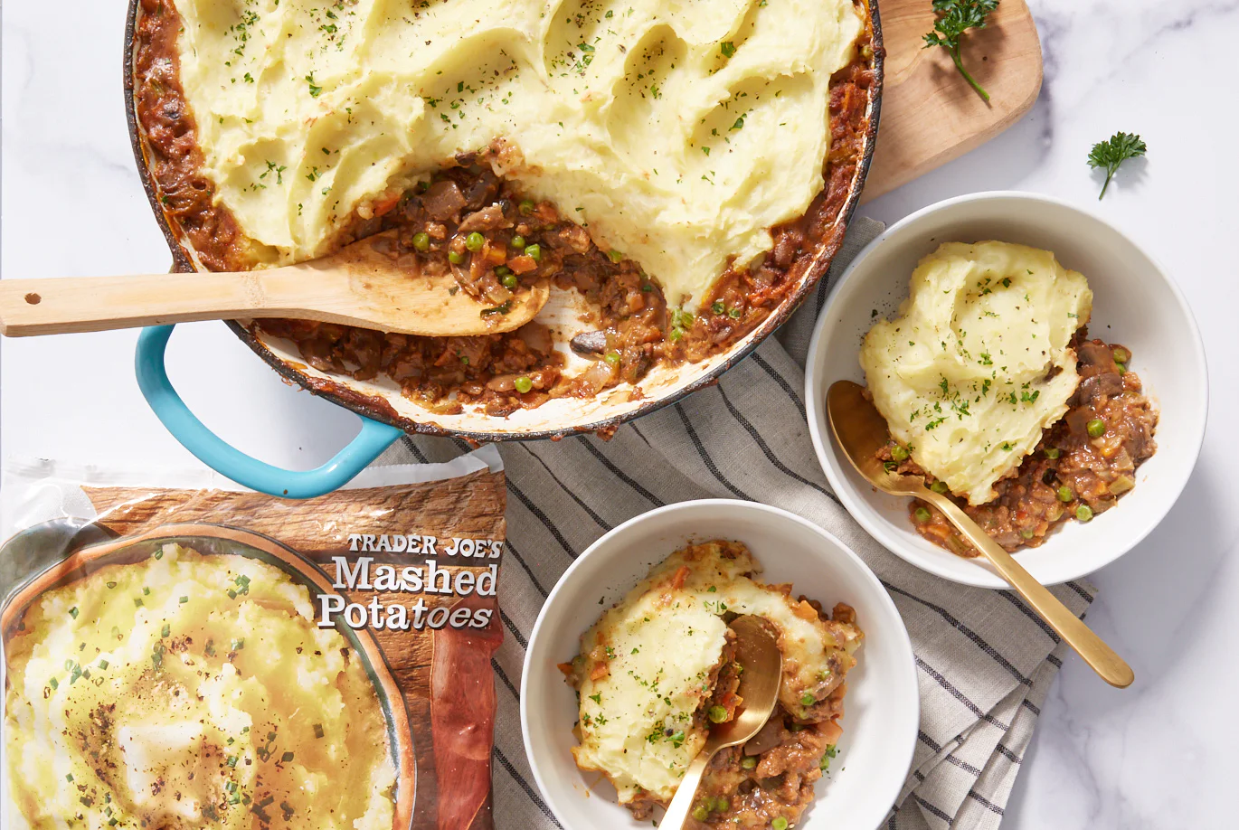 Meatless Umami Shepherd's Pie